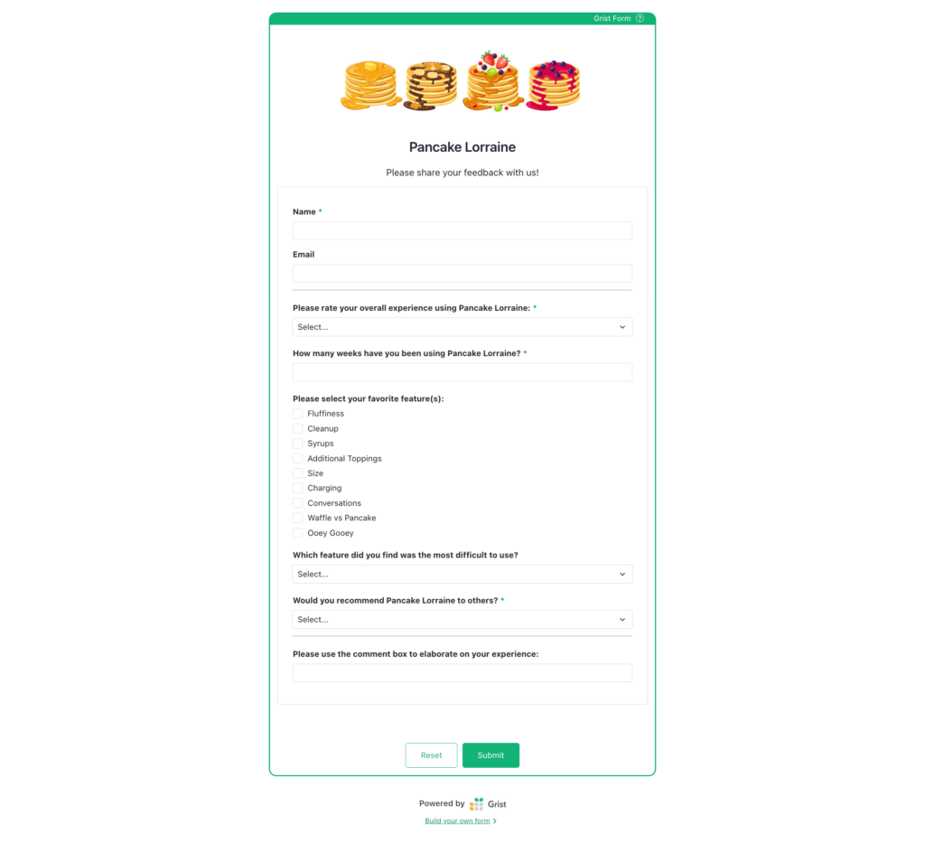 Grist public form